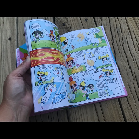 2016 POWERPUFF GIRLS Homecoming Kid Graphic Novel Blossom Buttercup Bubbles Book - Picture 11 of 15